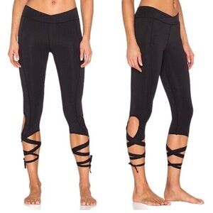 Free People Movement Turnout Capri Leggings- Black